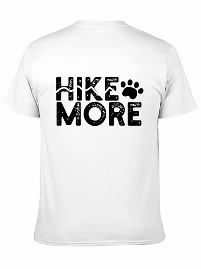 Hike More Graphic Tee - Black Casual Shirt