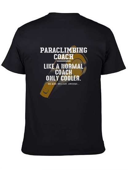 Paraclimbing Coach T-Shirt - Cool and Awesome!