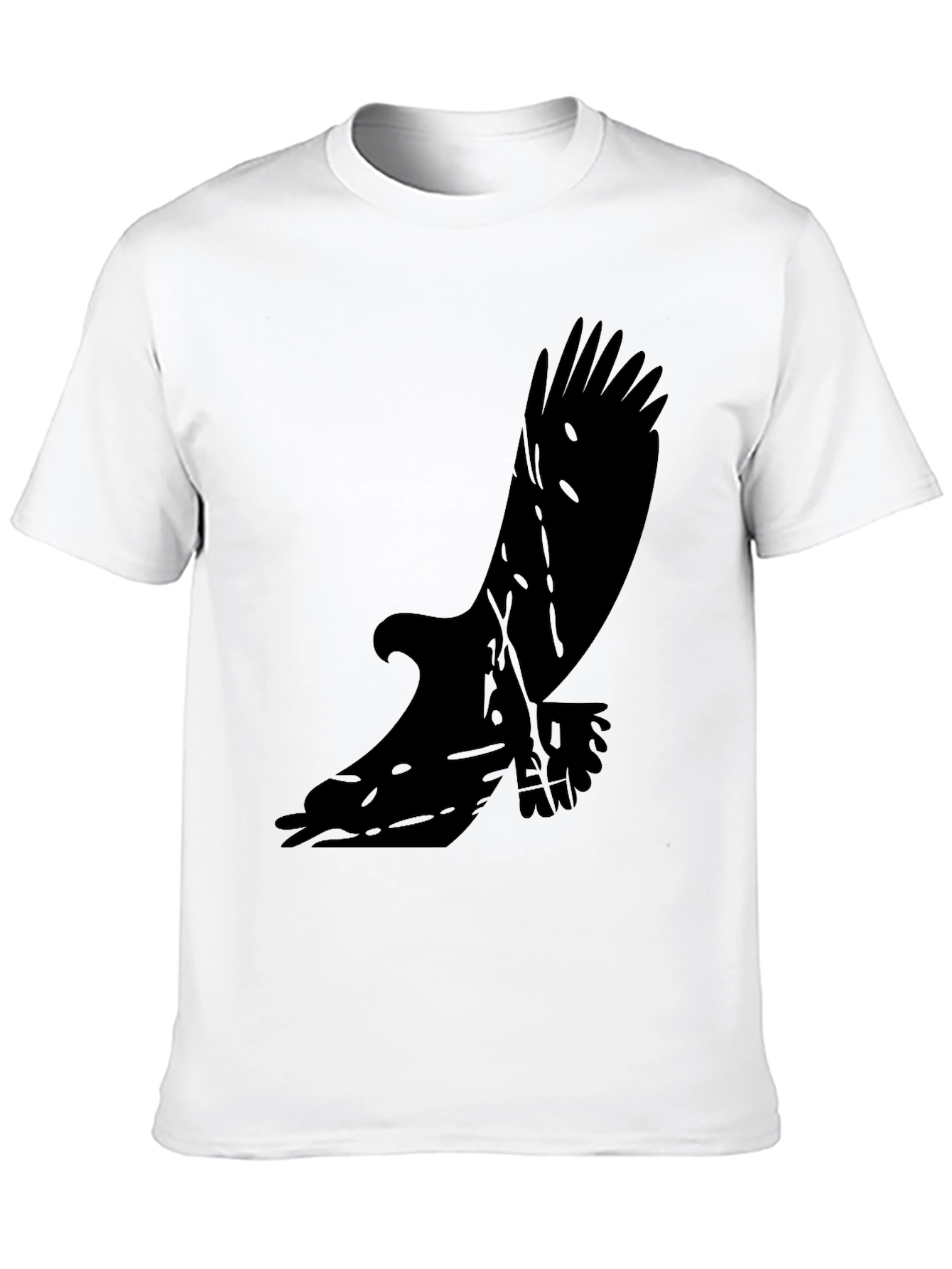 Black Eagle Graphic Tee - Stylish Mens T-Shirt