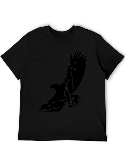 Black Eagle Graphic Tee - Stylish Mens T-Shirt