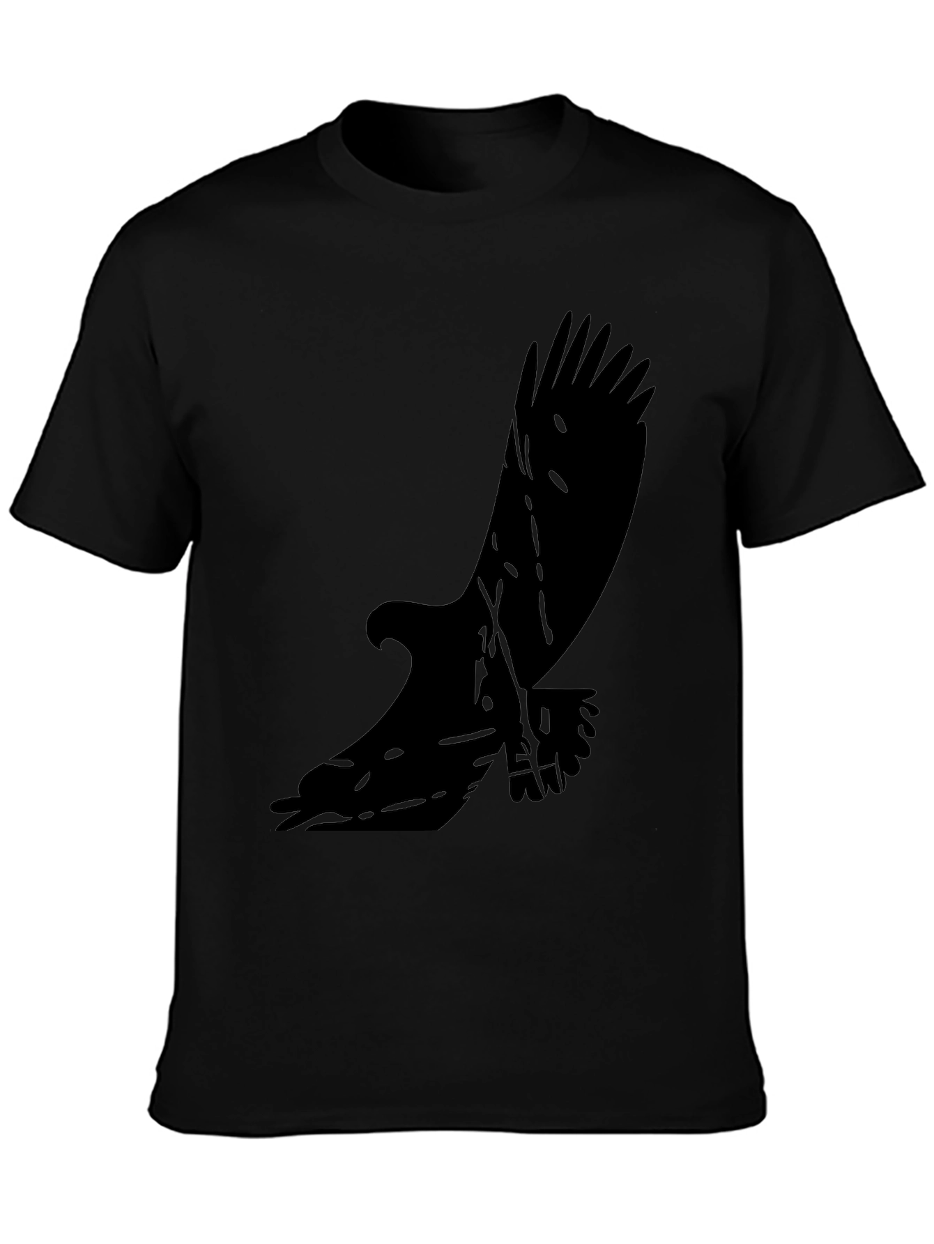 Black Eagle Graphic Tee - Stylish Mens T-Shirt
