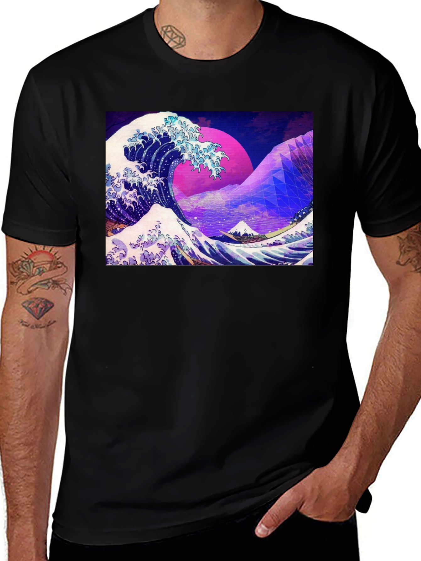 Great Wave Aesthetic T-Shirt