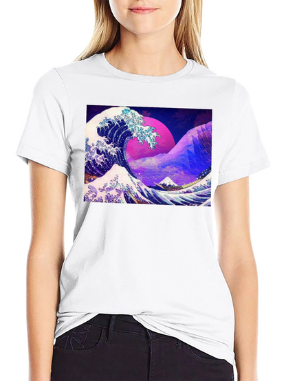 Great Wave Aesthetic T-Shirt