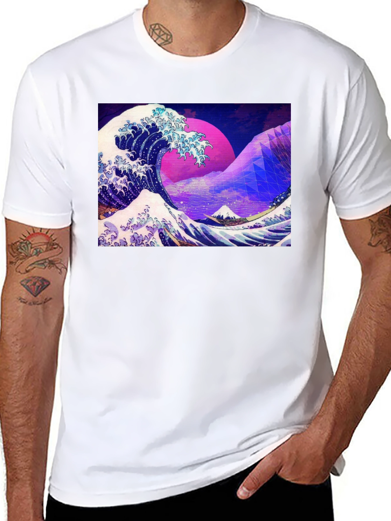 Great Wave Aesthetic T-Shirt
