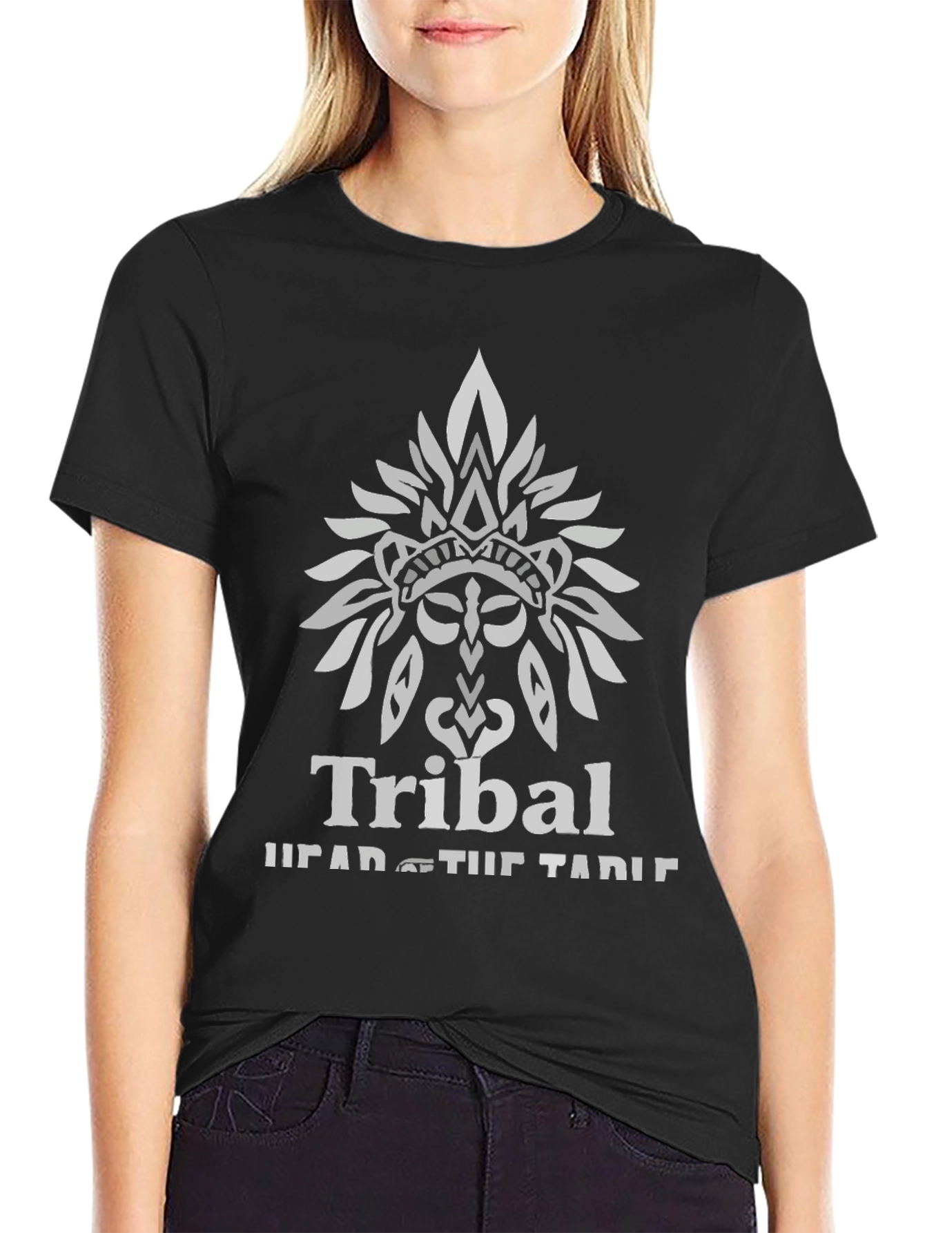 Tribal Chief Graphic T-Shirt - Head of the Table
