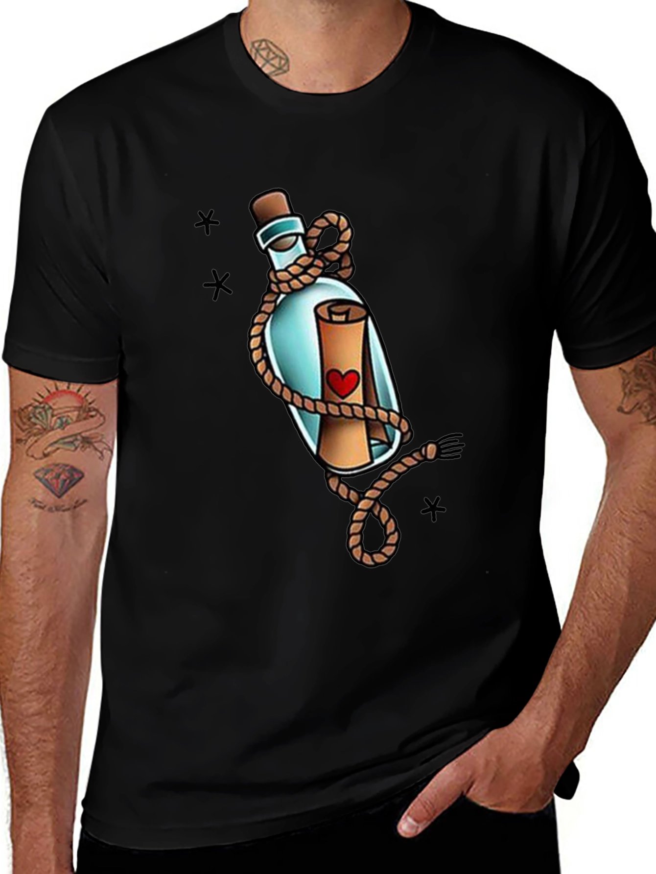 Message in a Bottle Graphic Tee