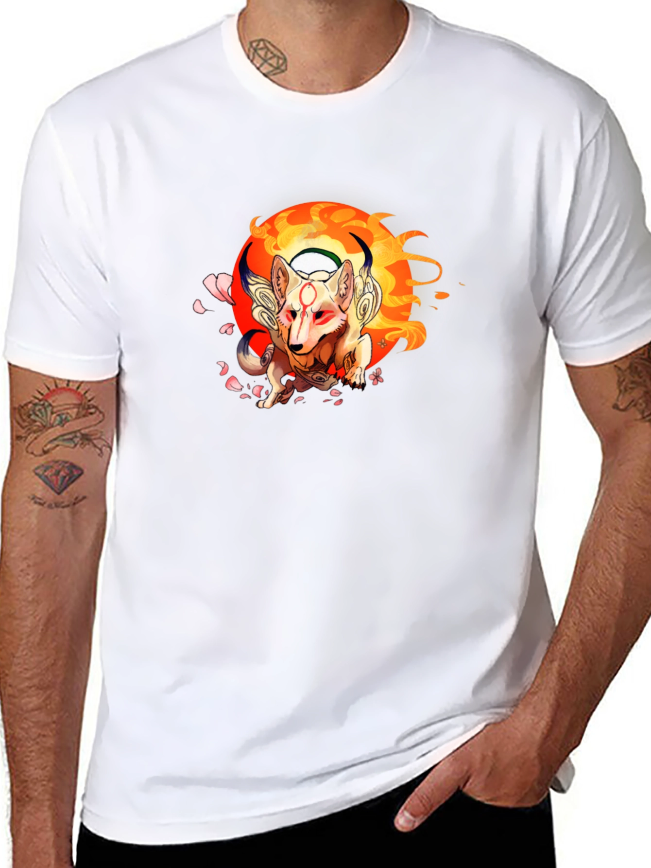 Okami T-Shirt - Anime Inspired Graphic Tee