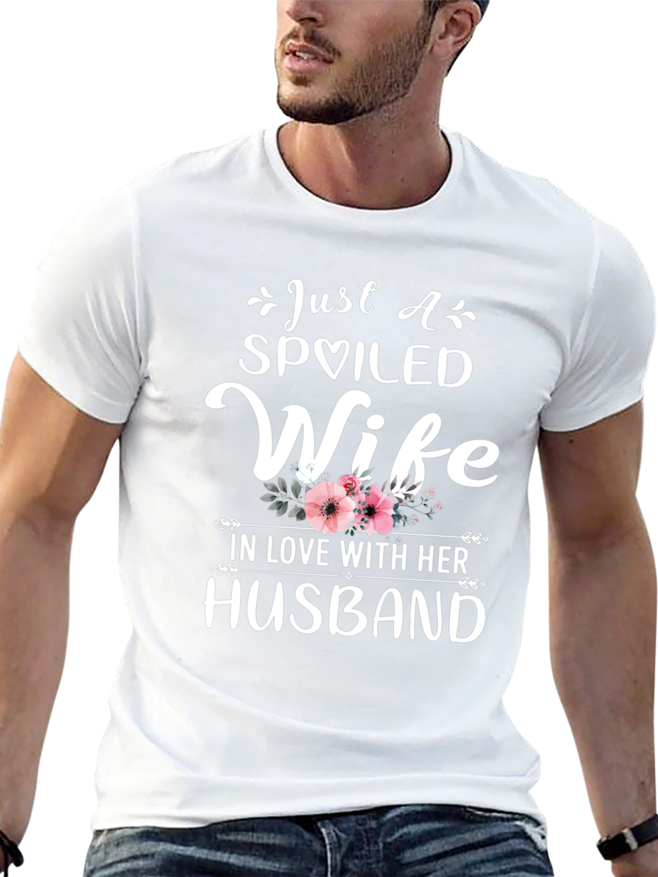 Spoiled Wife T-Shirt - Husband Gift