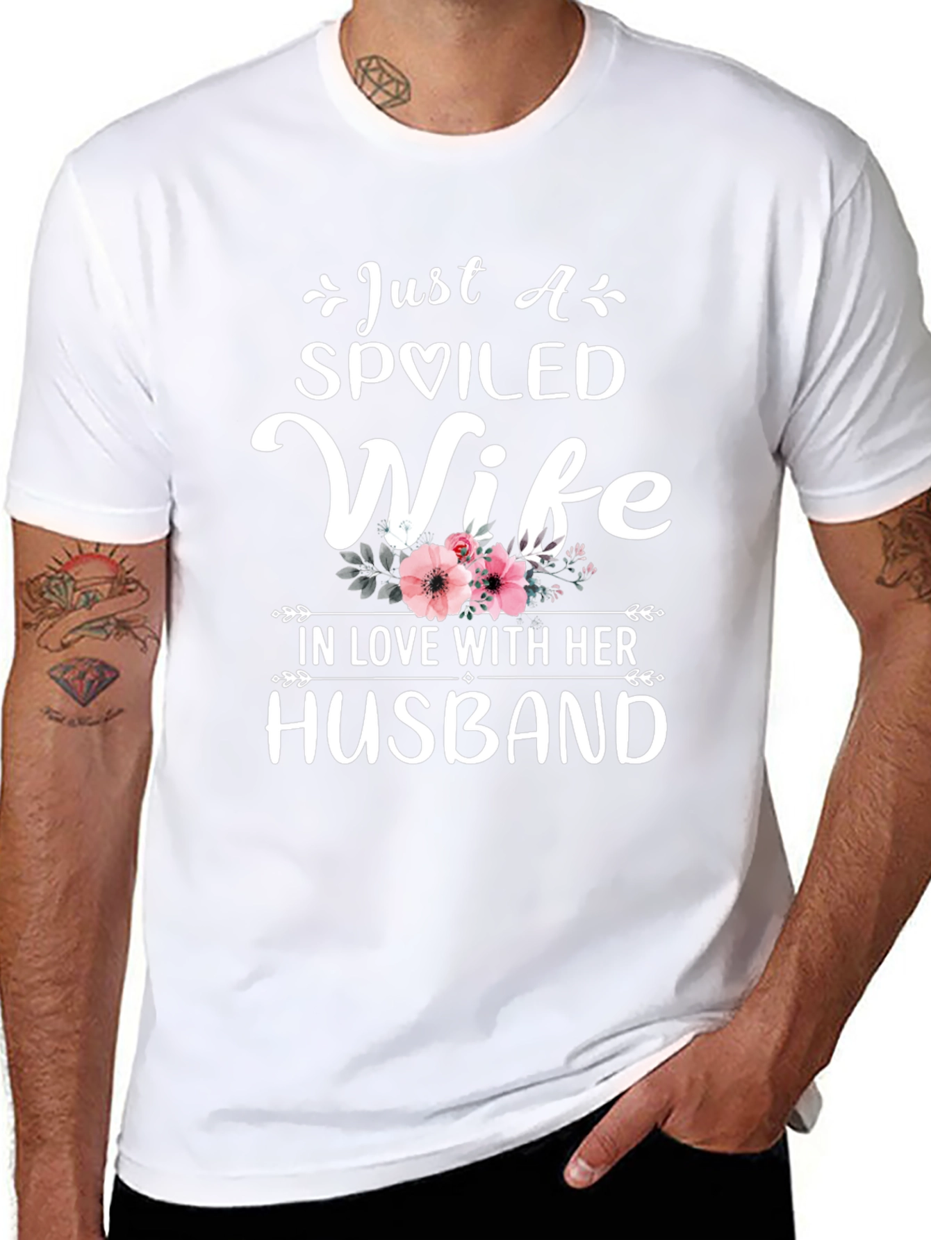 Spoiled Wife T-Shirt - Husband Gift