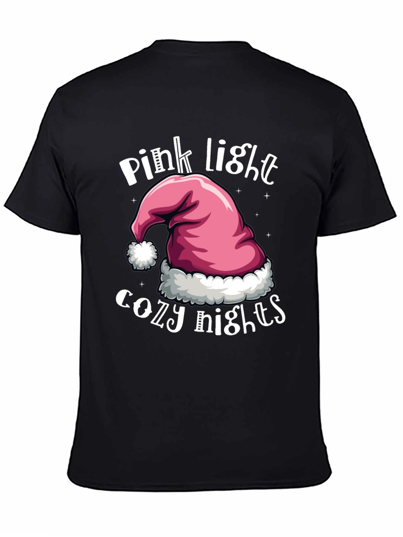 Pink Light Cozy Nights T-Shirt - Holiday Season