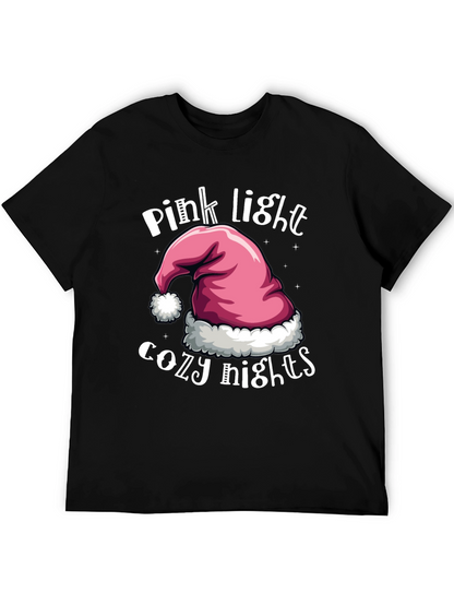 Pink Light Cozy Nights T-Shirt - Holiday Season