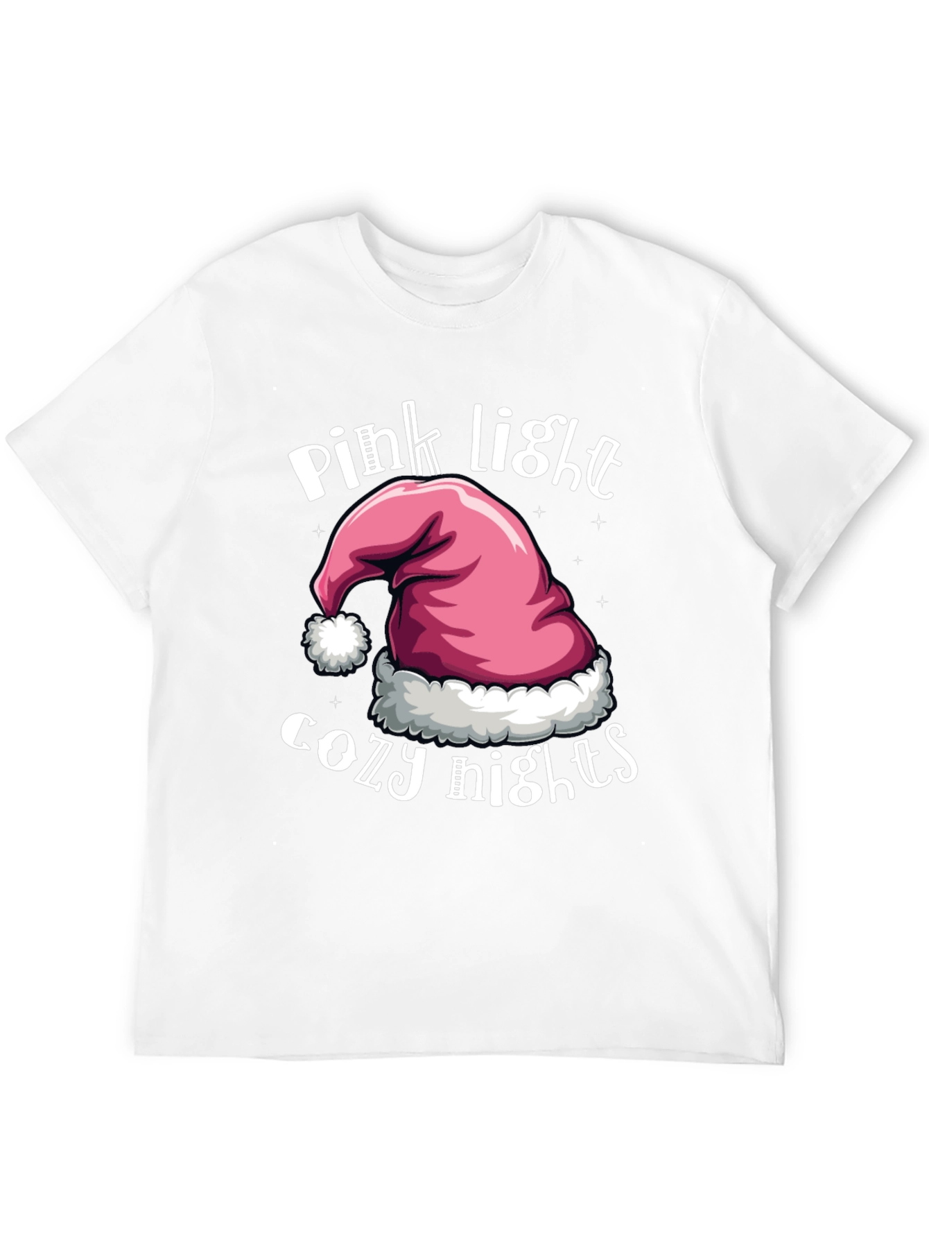 Pink Light Cozy Nights T-Shirt - Holiday Season