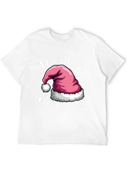 Pink Light Cozy Nights T-Shirt - Holiday Season