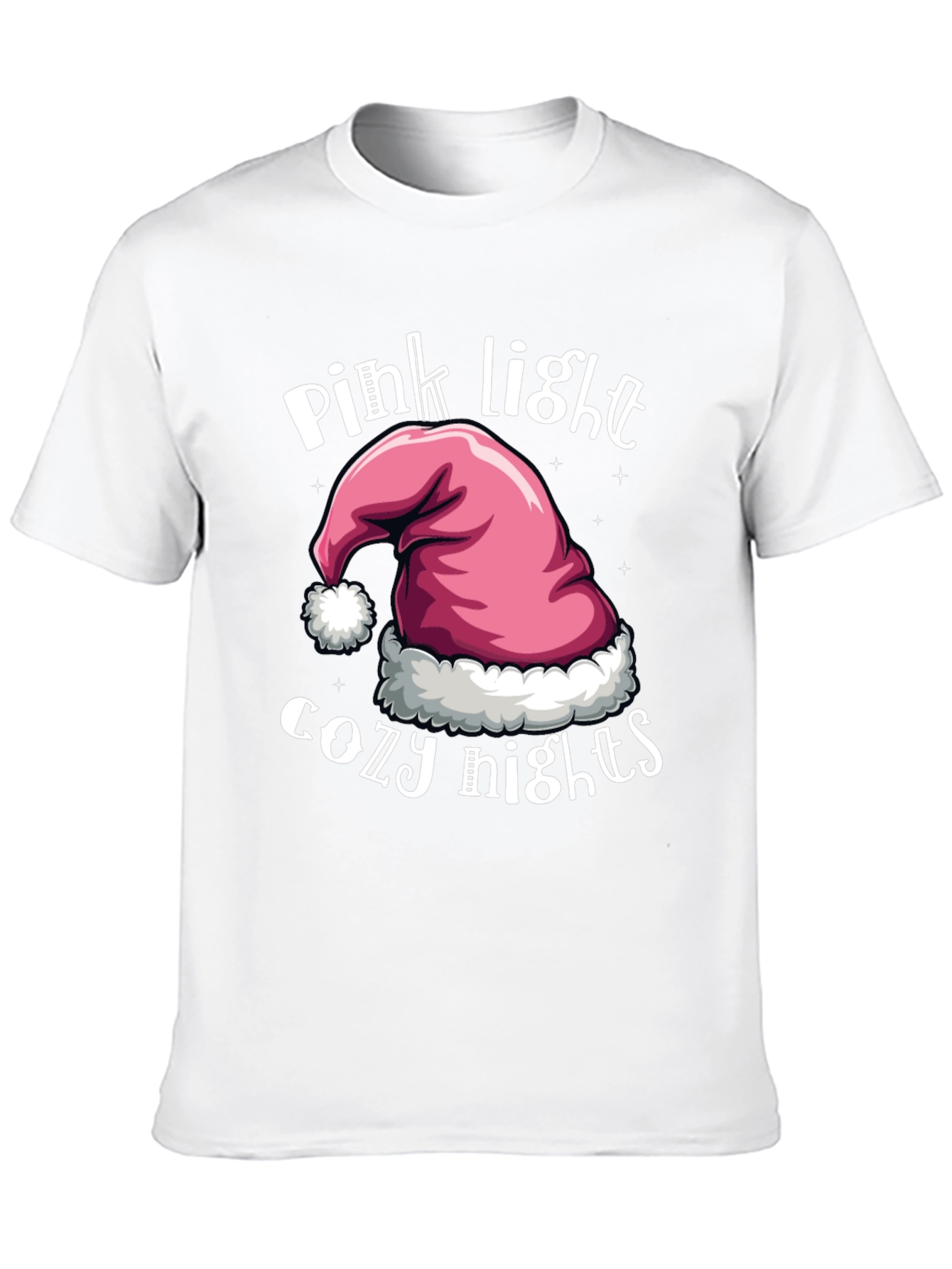 Pink Light Cozy Nights T-Shirt - Holiday Season