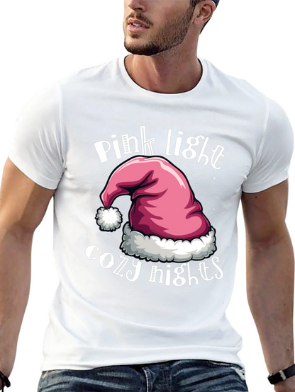 Pink Light Cozy Nights T-Shirt - Holiday Season
