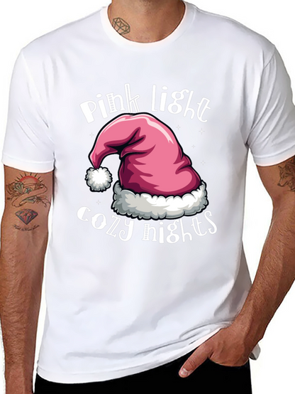 Pink Light Cozy Nights T-Shirt - Holiday Season