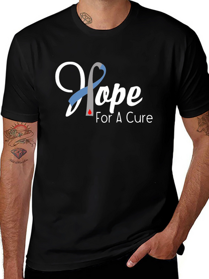 Hope for a Cure T-Shirt - Diabetes Awareness