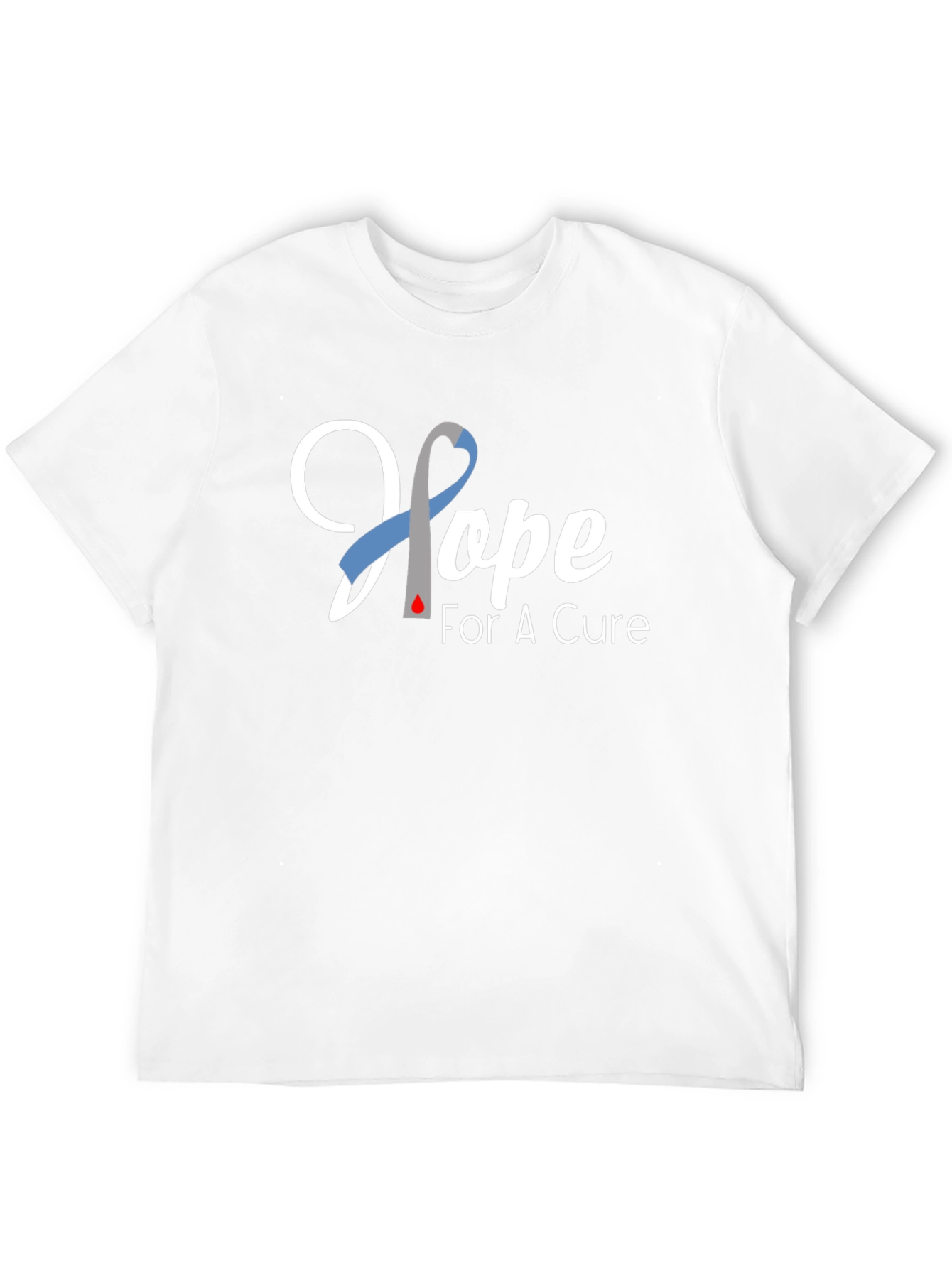 Hope for a Cure T-Shirt - Diabetes Awareness