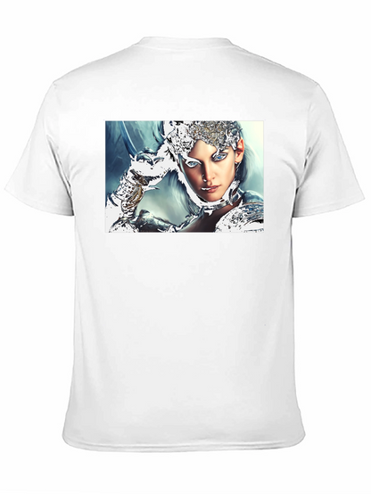 Warrior Woman Graphic Black T-Shirt