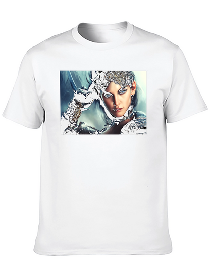 Warrior Woman Graphic Black T-Shirt