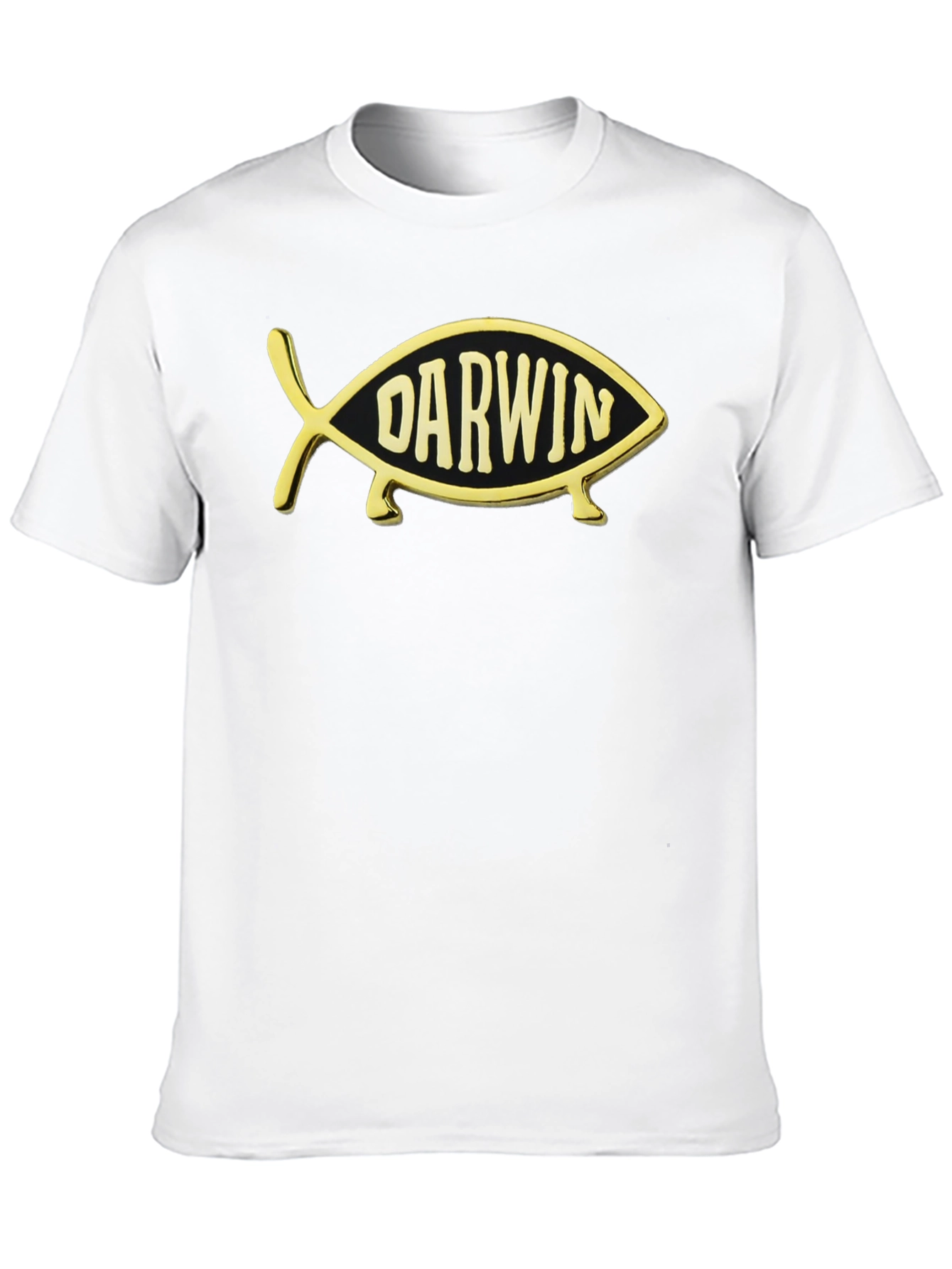 Darwin Fish T-Shirt - Evolution Humor Tee