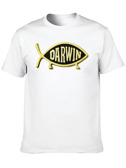 Darwin Fish T-Shirt - Evolution Humor Tee