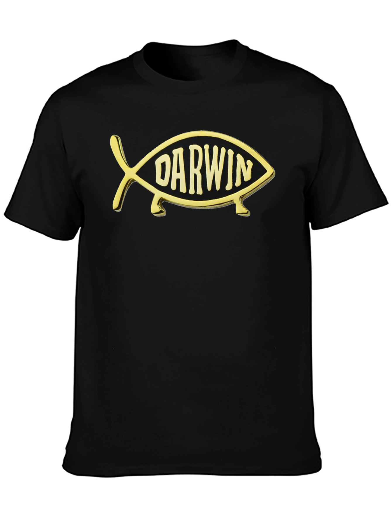 Darwin Fish T-Shirt - Evolution Humor Tee