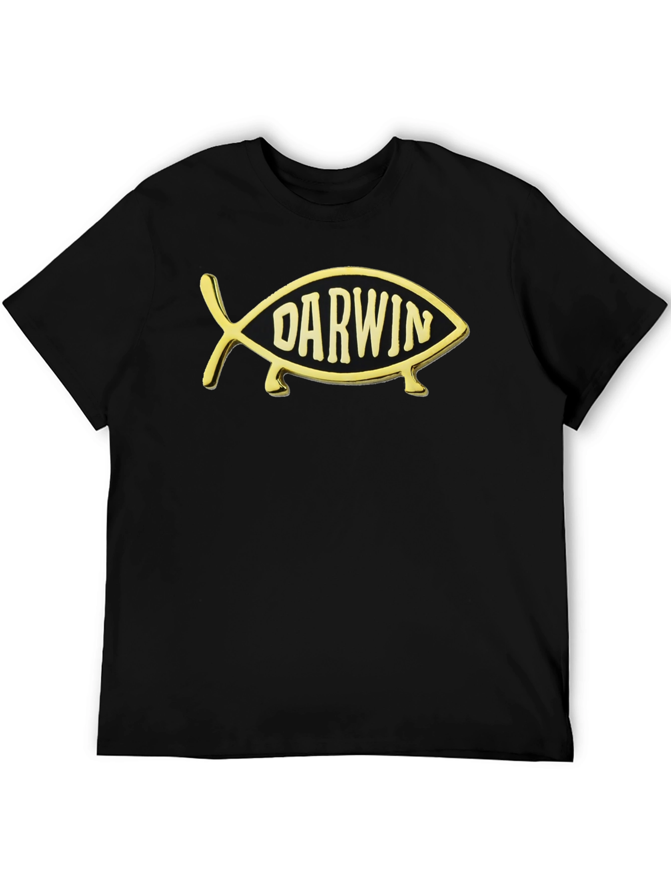 Darwin Fish T-Shirt - Evolution Humor Tee