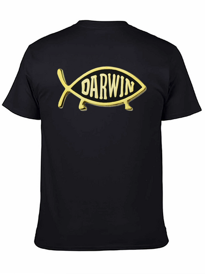 Darwin Fish T-Shirt - Evolution Humor Tee