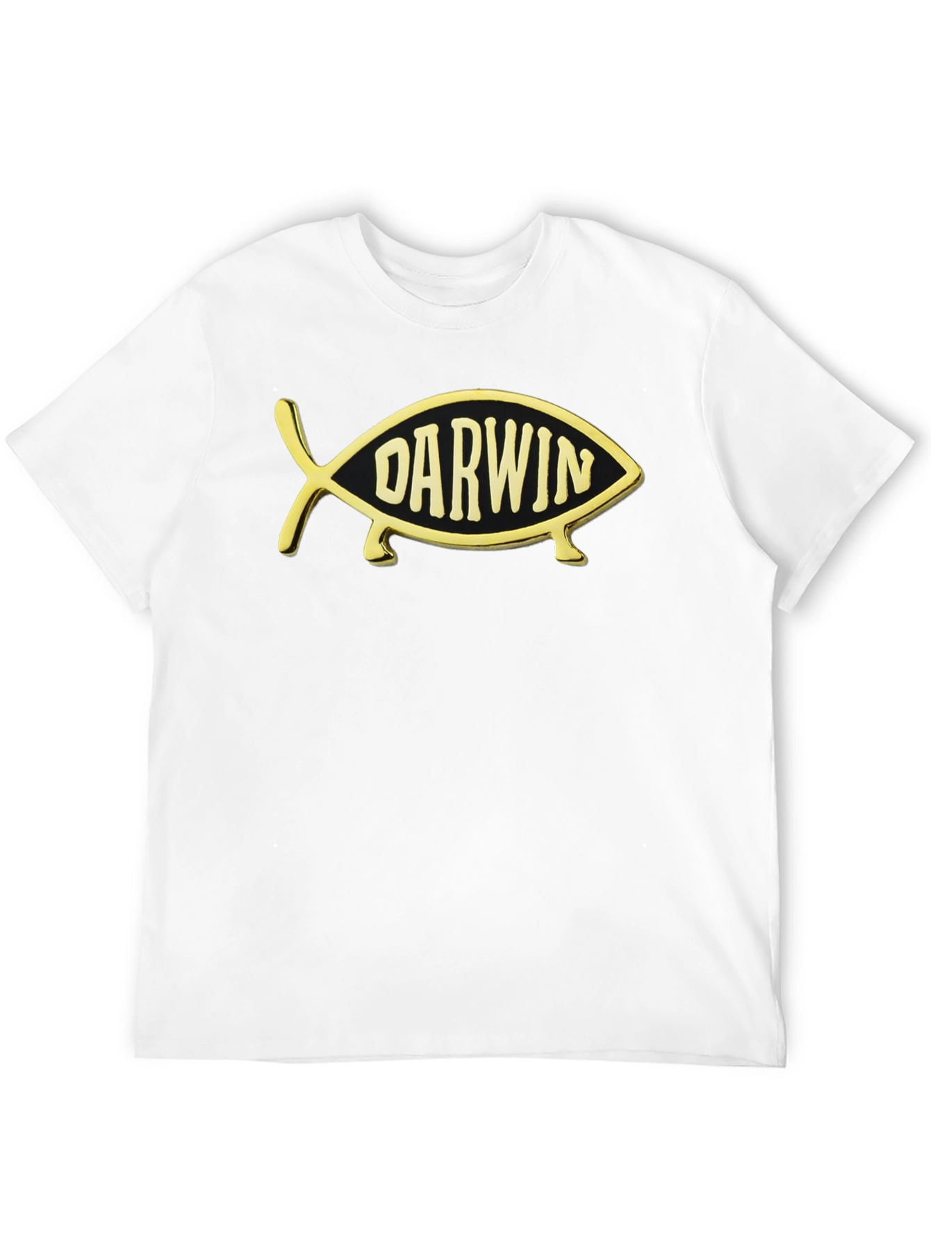 Darwin Fish T-Shirt - Evolution Humor Tee
