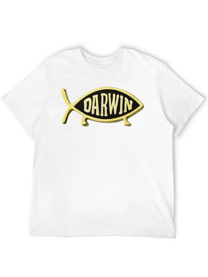 Darwin Fish T-Shirt - Evolution Humor Tee