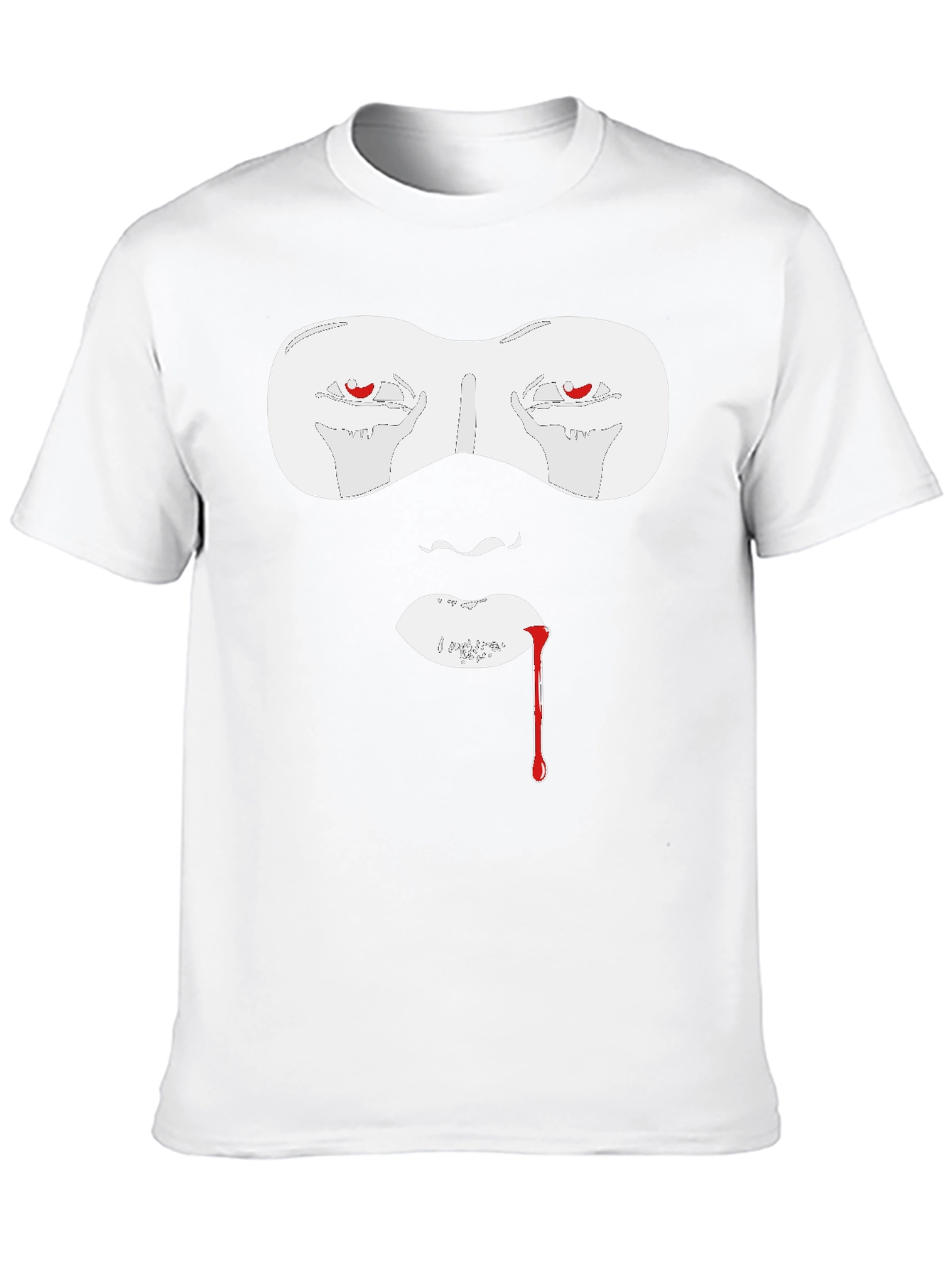 Vampire Graphic T-Shirt - Bold Halloween Style