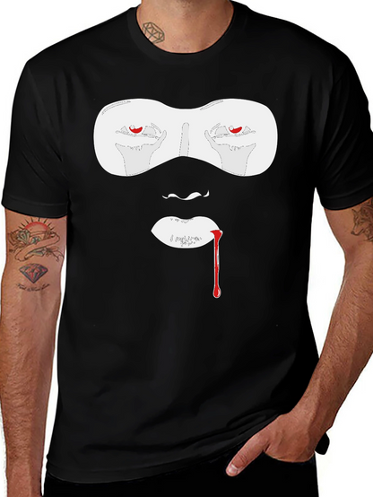 Vampire Graphic T-Shirt - Bold Halloween Style