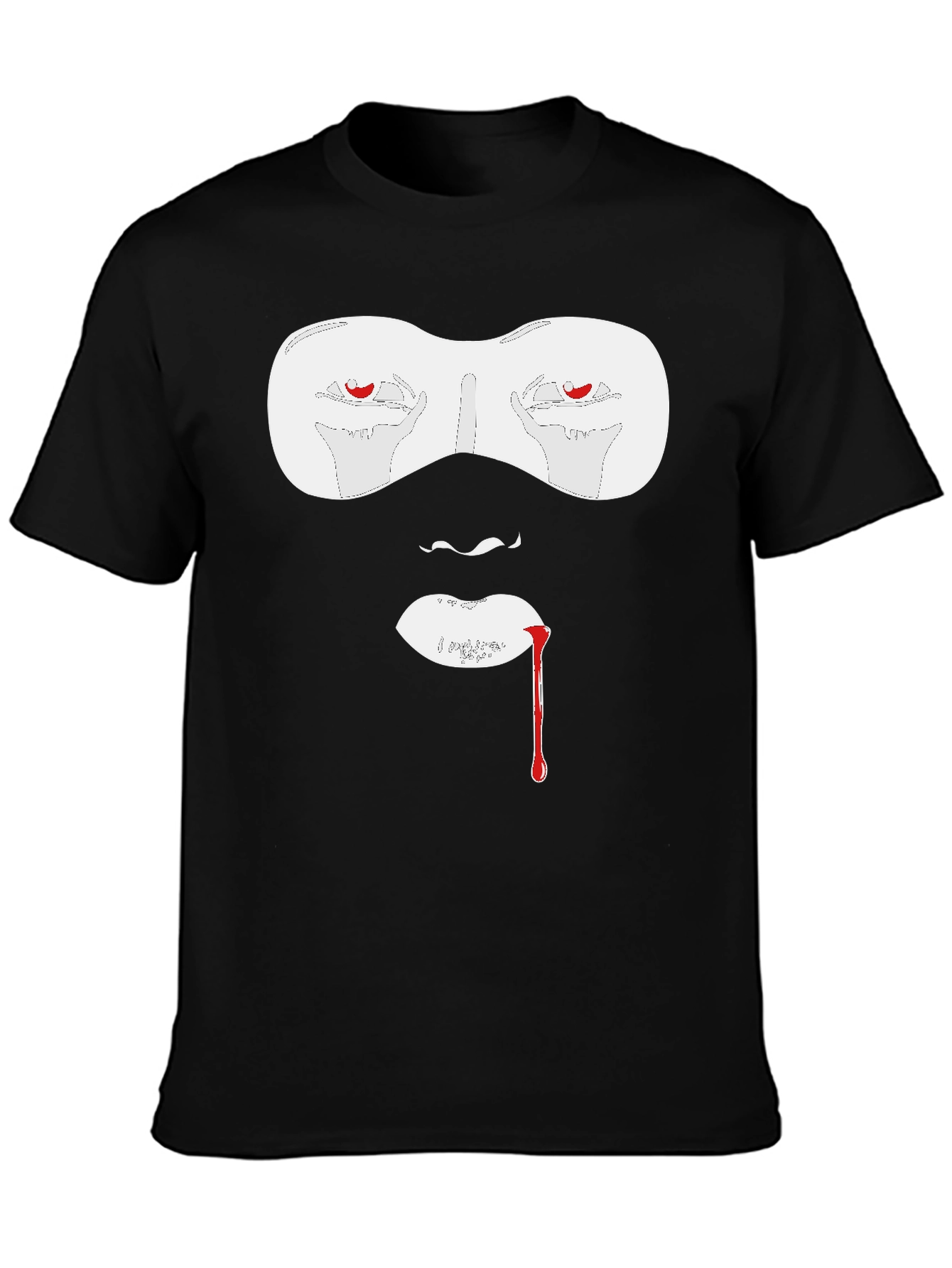Vampire Graphic T-Shirt - Bold Halloween Style