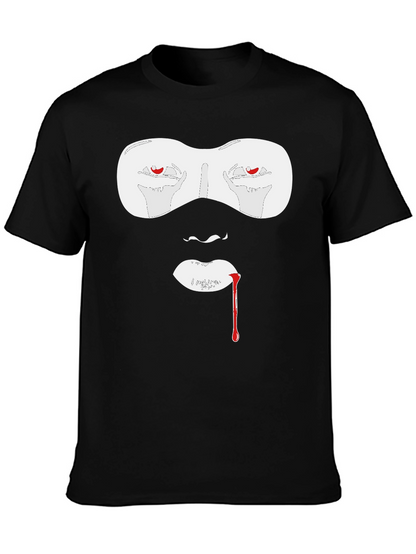 Vampire Graphic T-Shirt - Bold Halloween Style