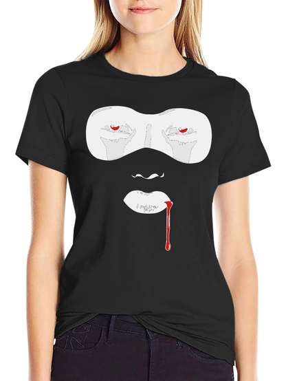 Vampire Graphic T-Shirt - Bold Halloween Style