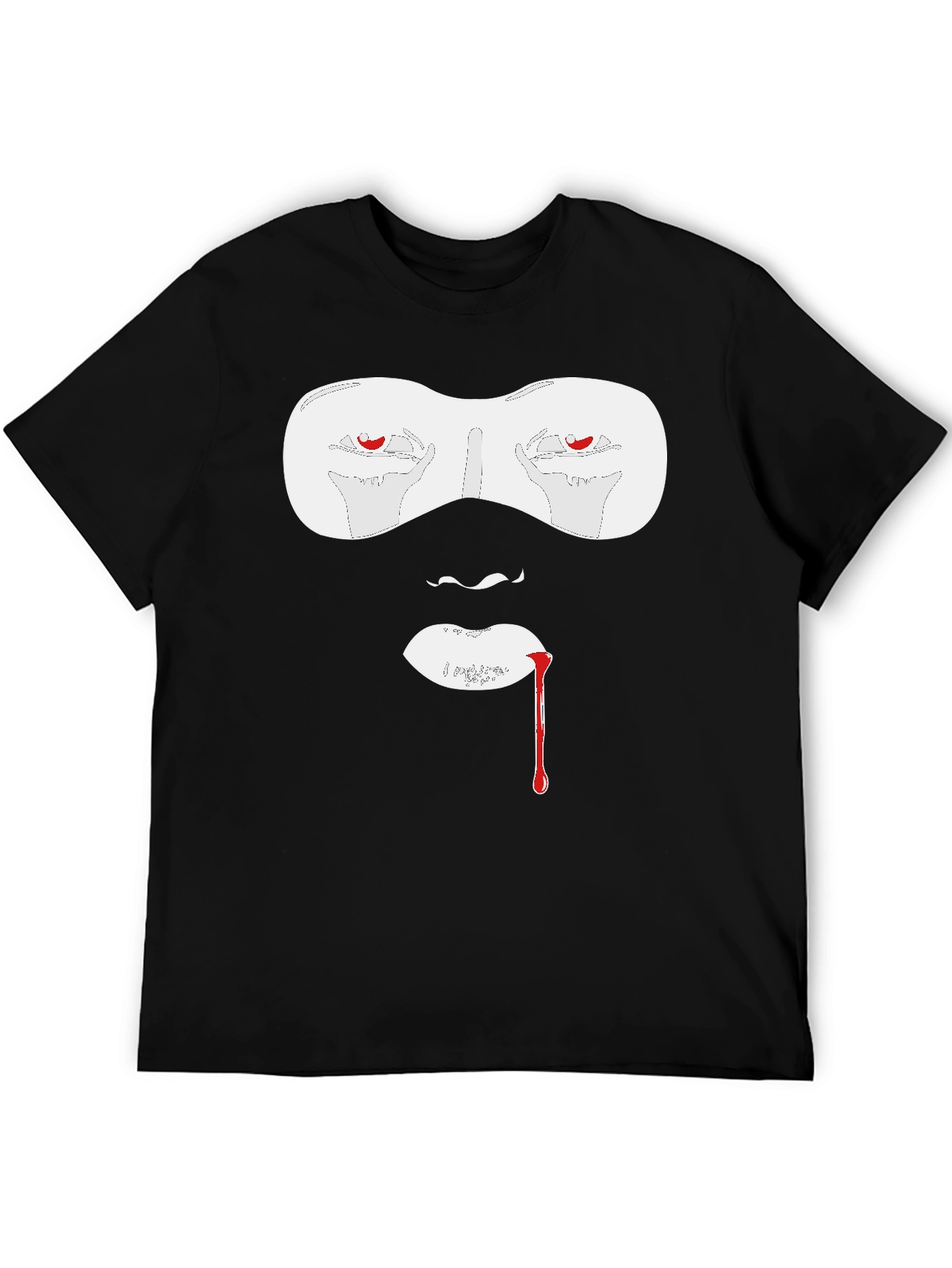 Vampire Graphic T-Shirt - Bold Halloween Style