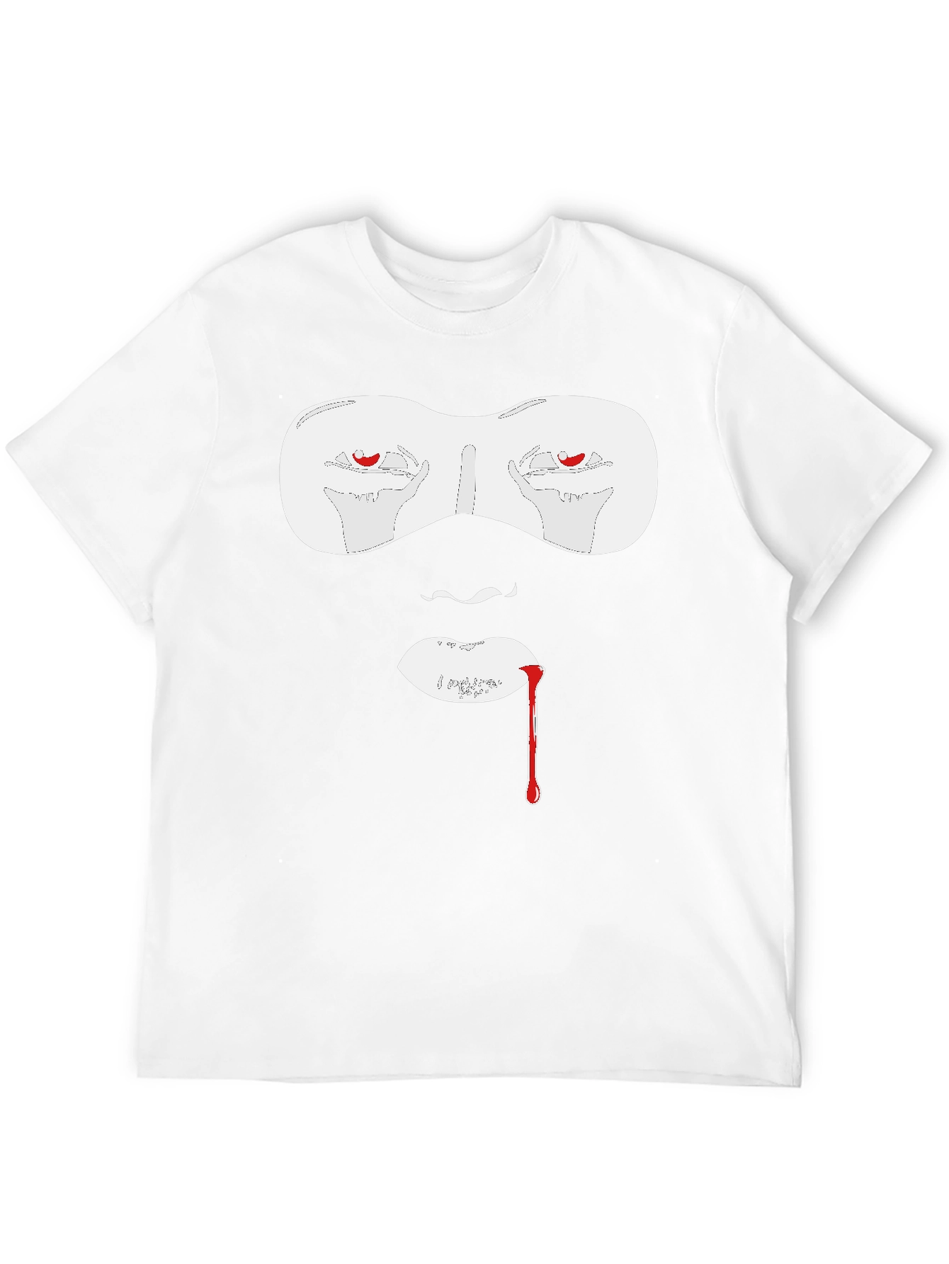 Vampire Graphic T-Shirt - Bold Halloween Style