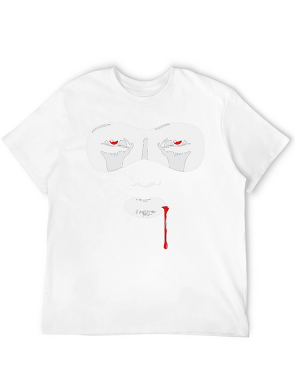 Vampire Graphic T-Shirt - Bold Halloween Style