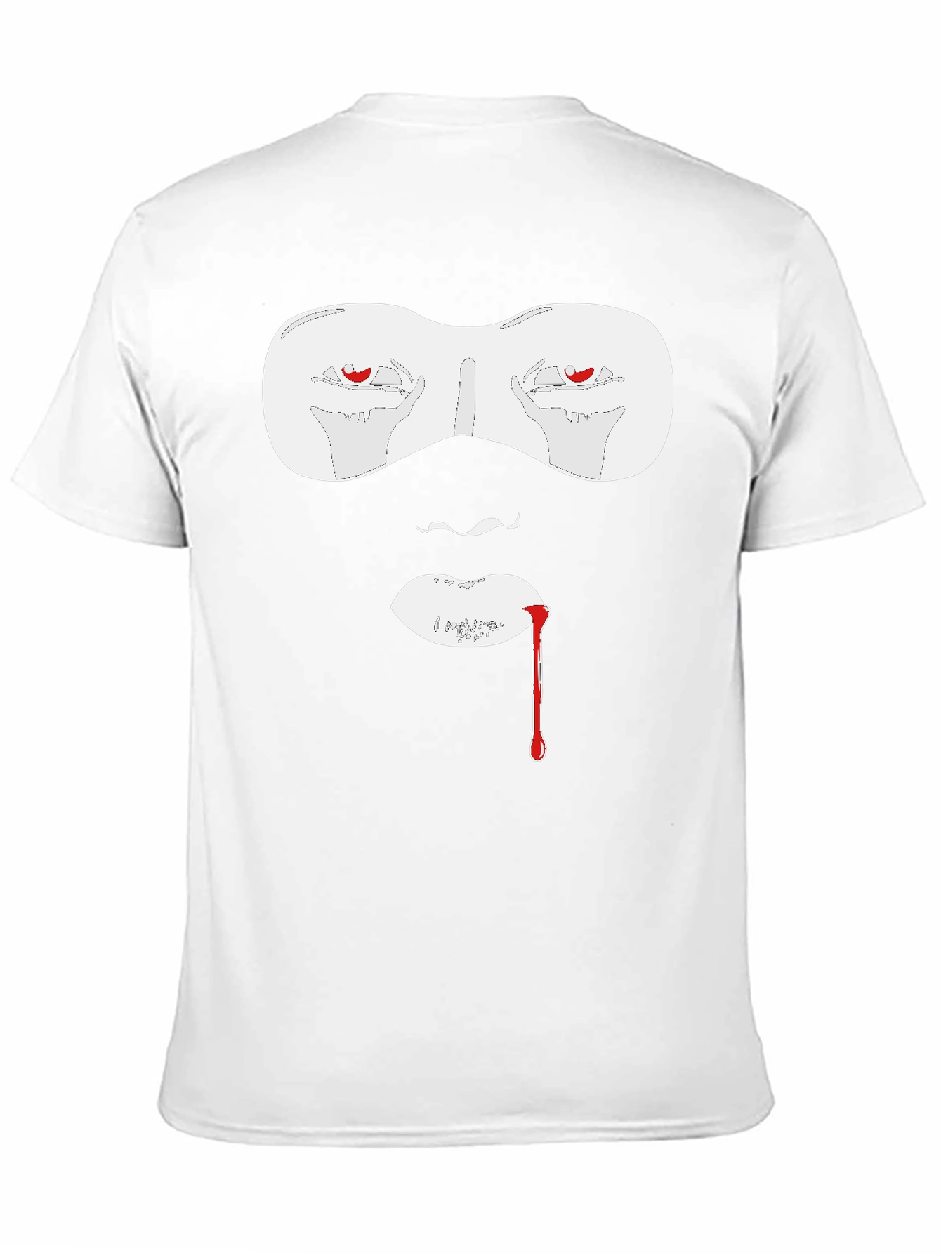 Vampire Graphic T-Shirt - Bold Halloween Style