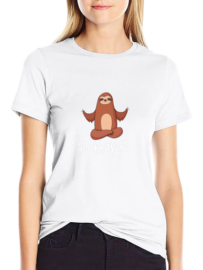 Slothasana T-Shirt - Yoga Sloth Tee