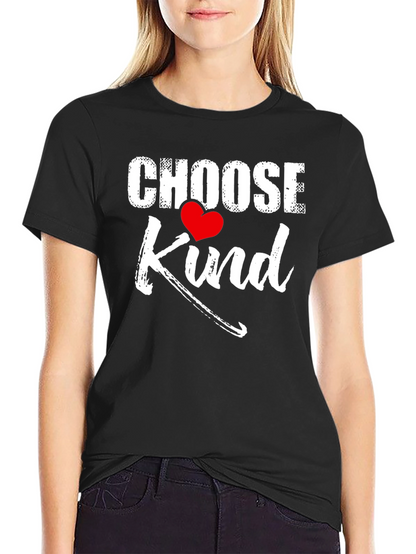 Choose Kind Graphic Tee - Soft Cotton Casual T-Shirt