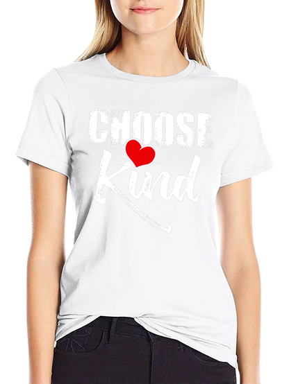 Choose Kind Graphic Tee - Soft Cotton Casual T-Shirt