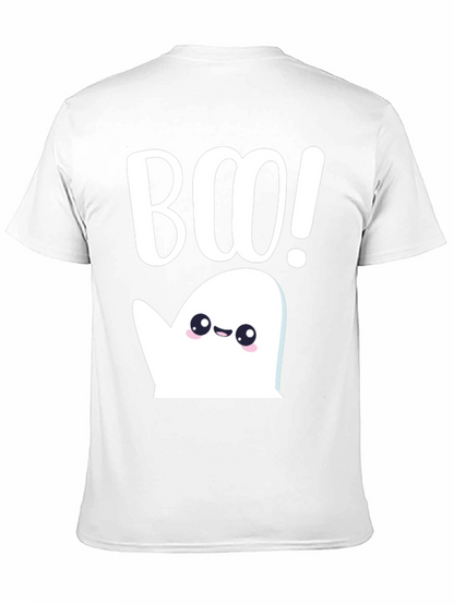 Cute Ghost Boo! Halloween Graphic T-Shirt