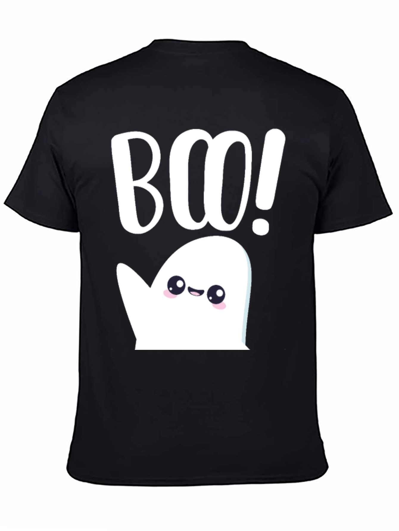 Cute Ghost Boo! Halloween Graphic T-Shirt