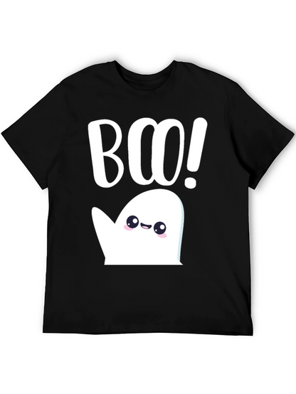 Cute Ghost Boo! Halloween Graphic T-Shirt