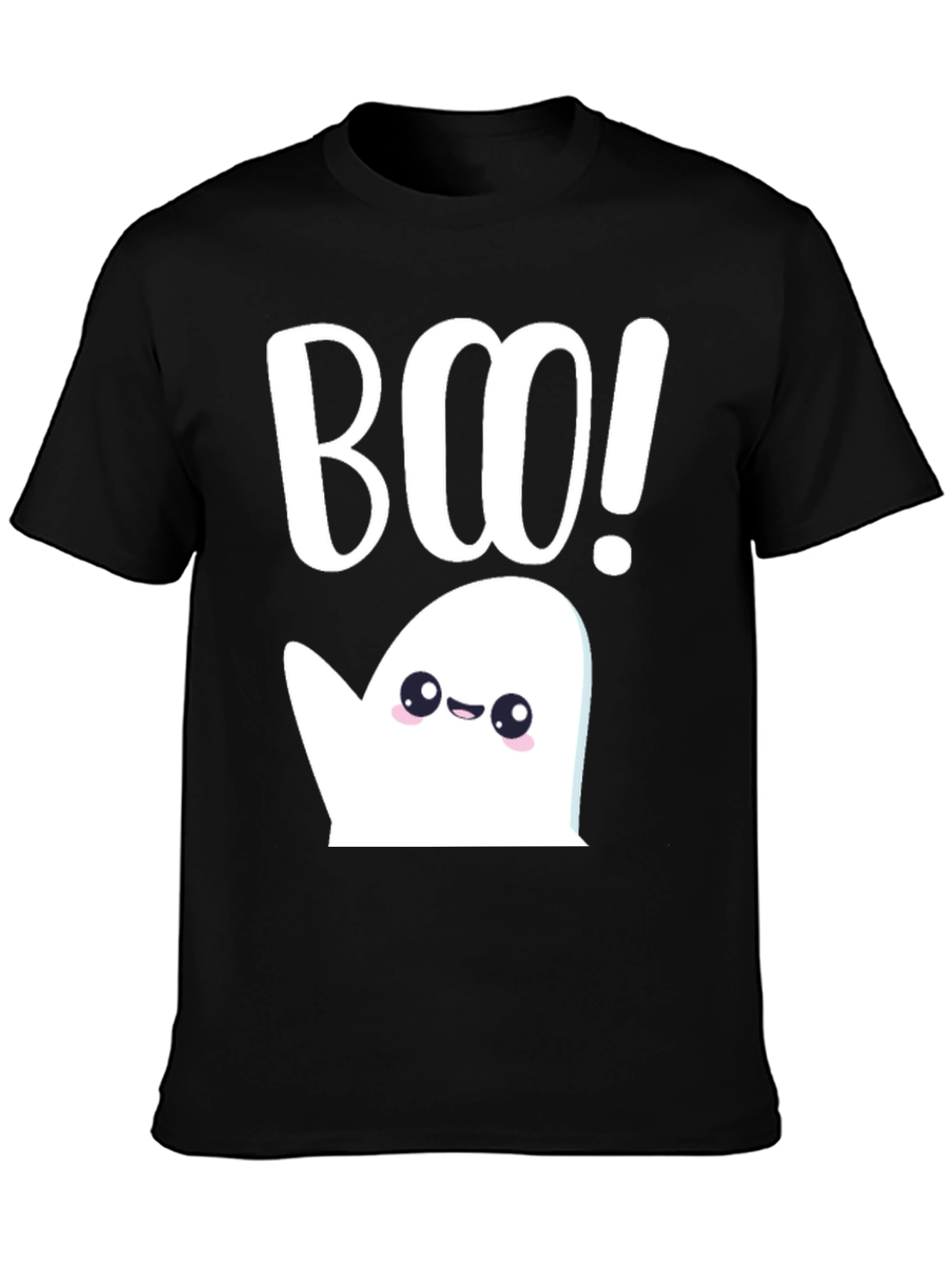 Cute Ghost Boo! Halloween Graphic T-Shirt