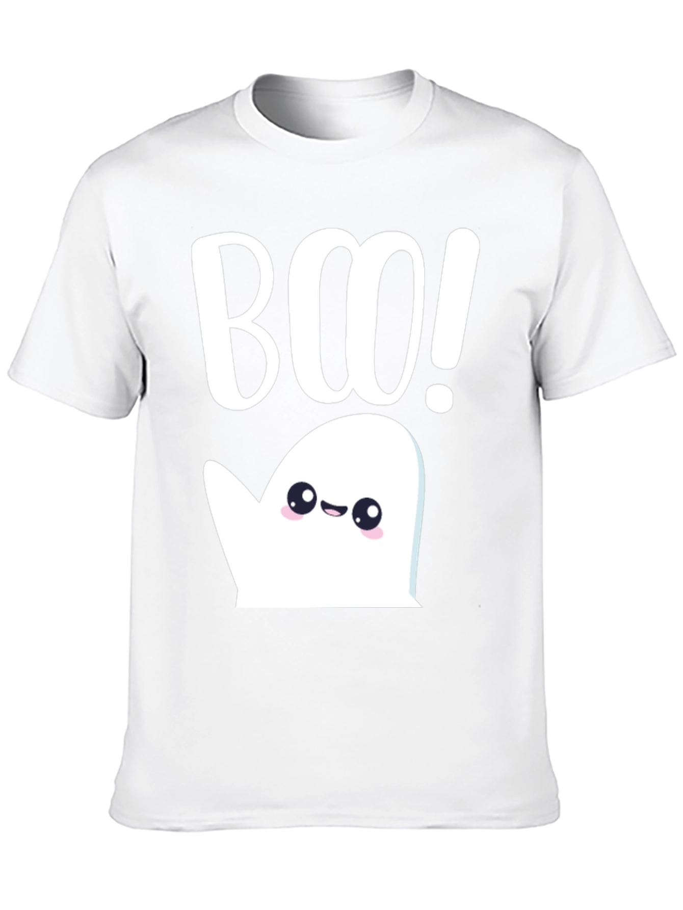 Cute Ghost Boo! Halloween Graphic T-Shirt