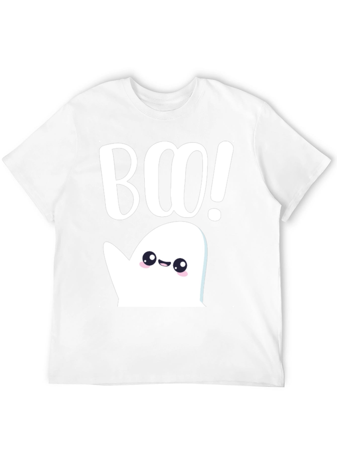 Cute Ghost Boo! Halloween Graphic T-Shirt