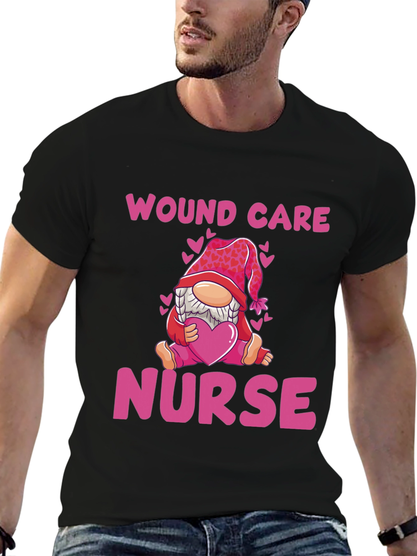 Wound Care Nurse Valentines Day T-Shirt